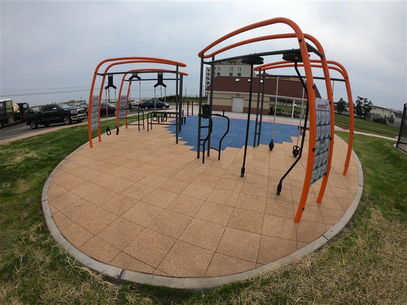 Exterior Fitness Area in NJ